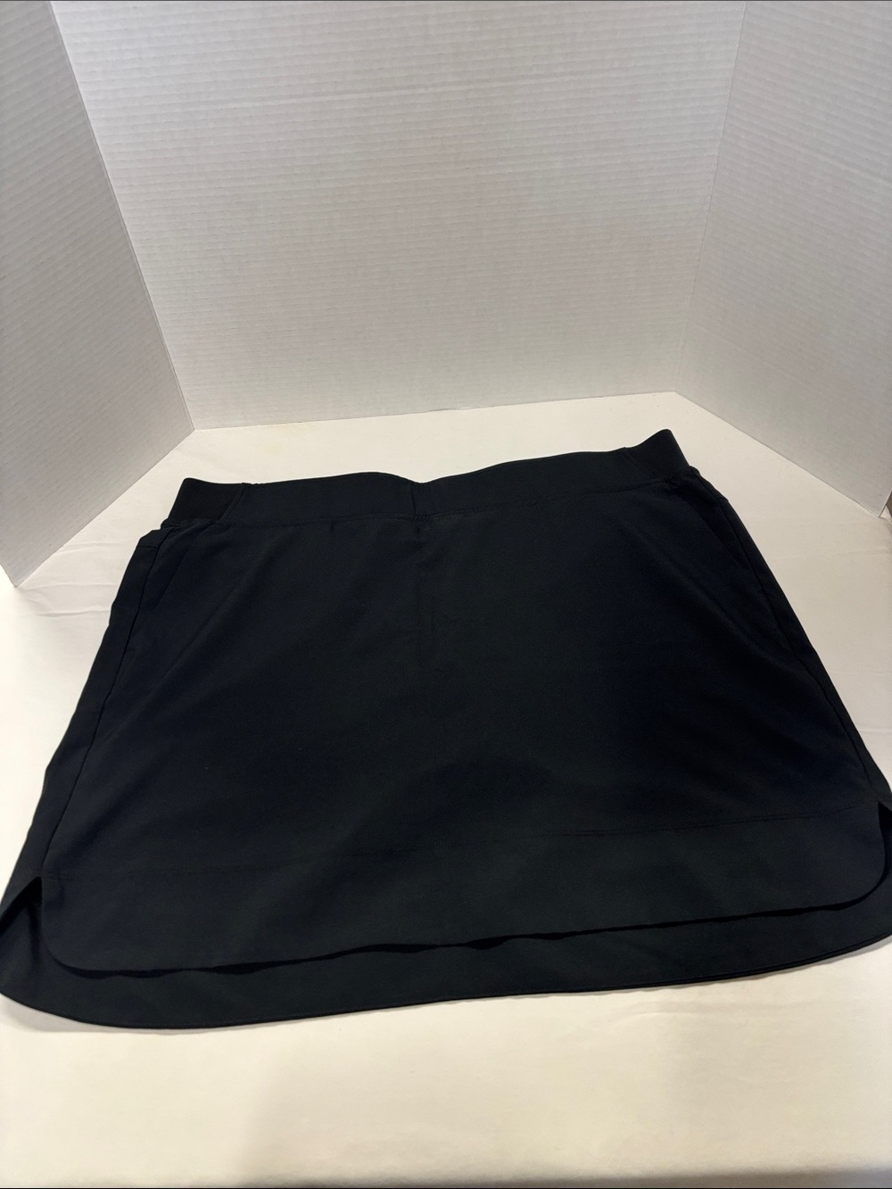 Classic Black Women's Active Mini Skirt